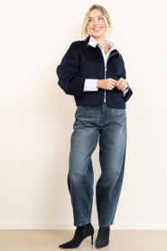 by-bar :  Barrel jeans Baloe | blue - img4