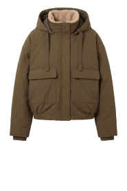 by-bar |  Jacket with teddy lining Dean | green | Picture 1