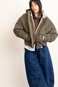by-bar |  Jacket with teddy lining Dean | green | Picture 2