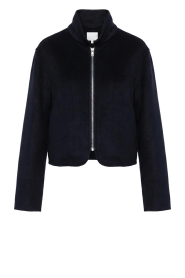 Alter Ego |  Double face wool jacket Gianna | blue | Picture 1