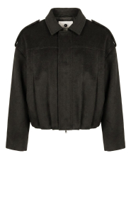 Alter Ego |  Double face wool bomber Meghan | dark green