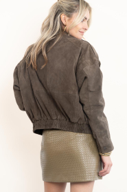 Alter Ego |  Suède bomber Holly | green | Picture 9