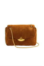 Sessun |   Quilted leather bag Puffy Grande | black | Picture 1