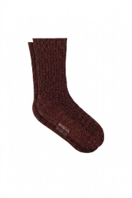 Sessun |  Socks with lurex Sokini | brown | Picture 1