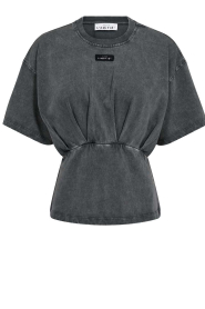 Haute L'Amitié |  Fitted T-shirt Romie | grey | Picture 1