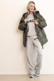 Haute L'Amitié |  Padded puffer jacket Climb | green | Picture 3