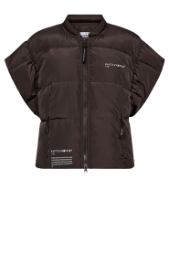 Haute L'Amitié |  Puffer gilet Mount | brown