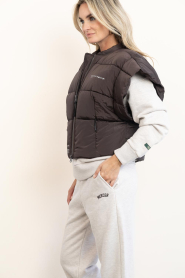 Haute L'Amitié |  Puffer gilet Mount | brown | Picture 5