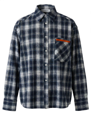 Janice |  Checked blouse Phil | blue | Picture 1