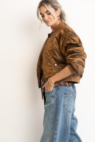 Janice :  Bomber jacket Lexx | metallic - img5