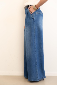 Janice :  Wide leg jeans Dollar | dark blue - img5