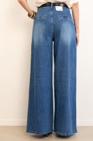 Janice :  Wide leg jeans Dollar | dark blue - img6