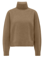 Drykorn |  Soft wool turtleneck Lyzima | taupe