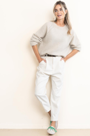 Drykorn :  Soft alpaca sweater Pemiri | beige - img3