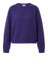 Drykorn |  Soft alpaca sweater Pemiri | purple