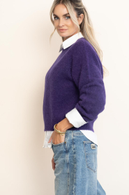 Drykorn |  Soft alpaca sweater Pemiri | purple | Picture 7