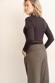 Drykorn |  Wool turtleneck Zerafne | brown | Picture 6