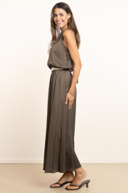 Drykorn |  Satin dress Filina | green | Picture 7