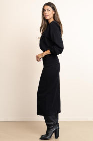 Drykorn |  Jersey sweater dress | black | Picture 7