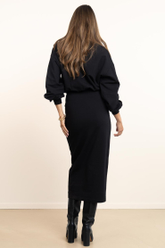 Drykorn |  Jersey sweater dress | black | Picture 8