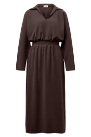 Drykorn |  Soft lyocell blend dress Fynoria | brown. | Picture 1