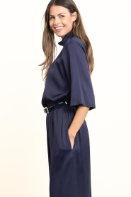 Drykorn :  Satin top Aletia | blue - img5