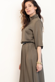 Drykorn :  Satin top Aletia | green - img6