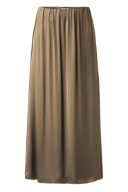 Drykorn |  Satin midi dress Idonea | green | Picture 1
