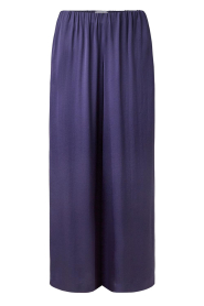 Drykorn |  Satin wide trousers Tweezer | blue | Picture 1