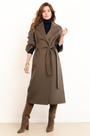Drykorn :  Wool coat Upavon | green - img5