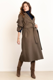 Drykorn :  Wool coat Upavon | green - img6