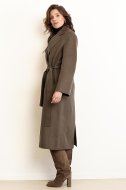 Drykorn :  Wool coat Upavon | green - img7