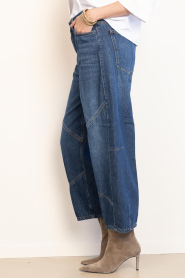 Drykorn |  Cropped barrel jeans | blue | Picture 5