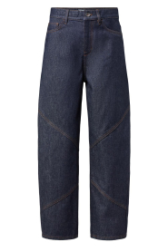 Drykorn |  Cropped barrel jeans Swore | blue