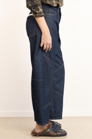 Drykorn :  Cropped barrel jeans Swore | blue - img5