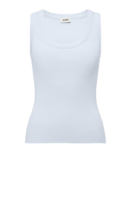 Drykorn |  Basic singlet Tavira | light blue | Picture 1