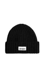 Drykorn |  Wool blend beanie Enai | black