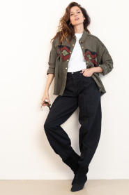 Wild :  Boho jacket Josefa | green - img4