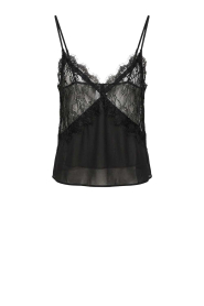 Milla |  Sheer lace top Elora | black | Picture 1