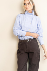 Badits |  Chef blouse Gavina | blue | Picture 6
