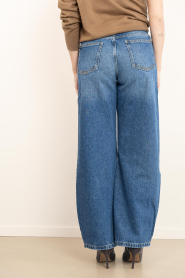 Badits :  Wide leg jeans with patch pockets Solange | blue - img6