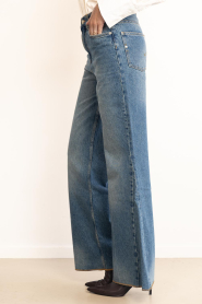 Badits :  Non stretch flared jeans Briana | blue - img5