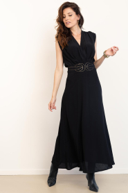 Louizon |  Sleeveless dress Cercy | black | Picture 5