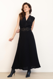 Louizon |  Sleeveless dress Cercy | black | Picture 6