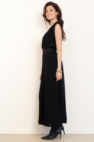 Louizon |  Sleeveless dress Cercy | black | Picture 7