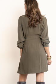 Louizon |  Viscose dress Craon | green | Picture 6