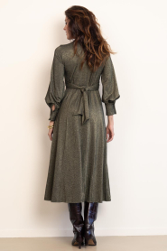 Louizon |  Lurex stretch maxi dress Ethan | gold | Picture 8