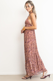 ba&sh |  Maxi dress with print Agnes | pink | Picture 7