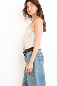 ba&sh |  Satin cami top Clovis | beige | Picture 6
