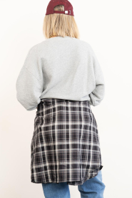 ba&sh |  Sweater with logo Benjamin | grey | Picture 8